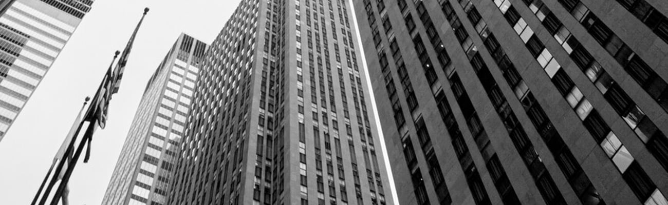 Look up in New York City; Shutterstock ID 1636552114