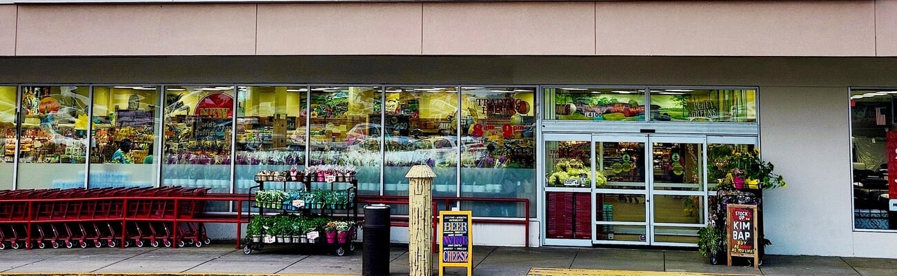 Trader Joe's Grocery Store, Centreville, VA, USA, July 16, 2024; Shutterstock ID 2490299205